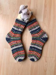 Handgestrickte Socken (39)