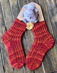 Handgestrickte Socken (38/39)