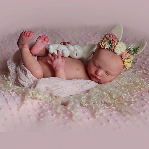 Realborn® SILICONE Isabelle Sleeping (19 Reborn Doll Kit)