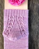 Handgestrickte Socken (38/39) - Handfrbung