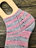 Handgestrickte Socken (38/39) - Handfrbung